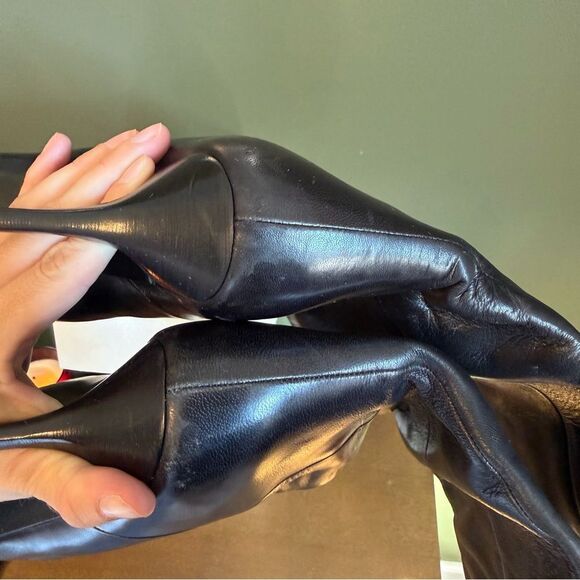 Authentic YSL Leather Boots Womens 39| 9 - Picture 9 of 10